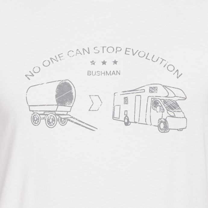 Bushman T-shirt Timor White