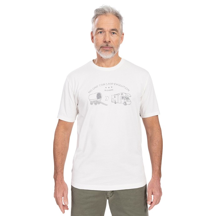 bushman T-shirt Timor white