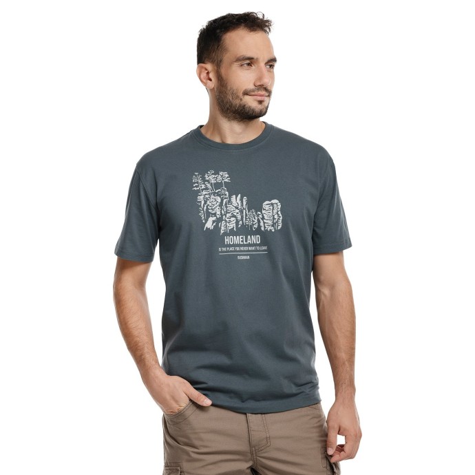 bushman T-shirt Voyta petrol
