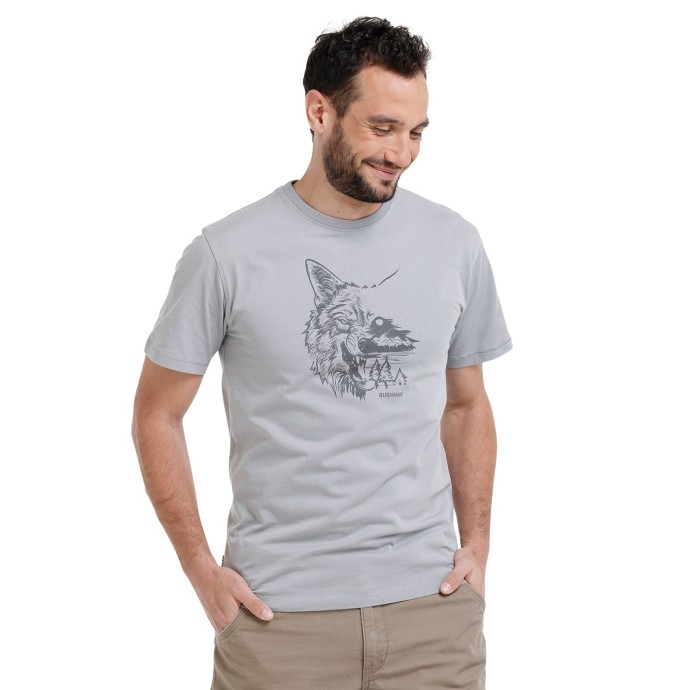 Bushman T-shirt Winton Light Grey