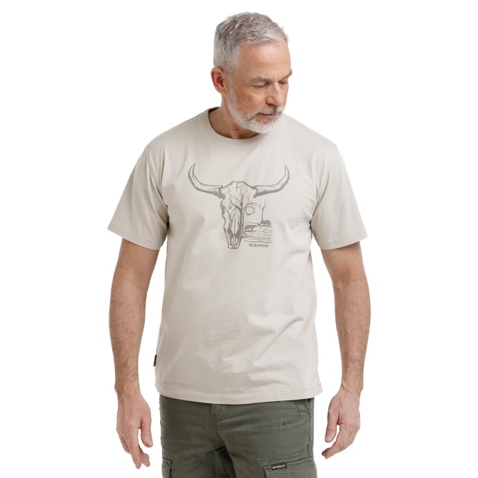 bushman T-shirt Winton sandy brown