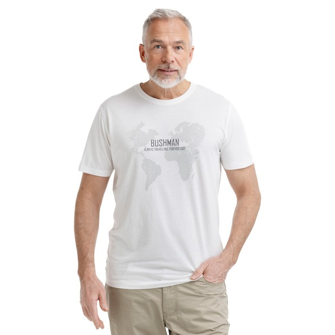 bushman T-shirt Yatto white