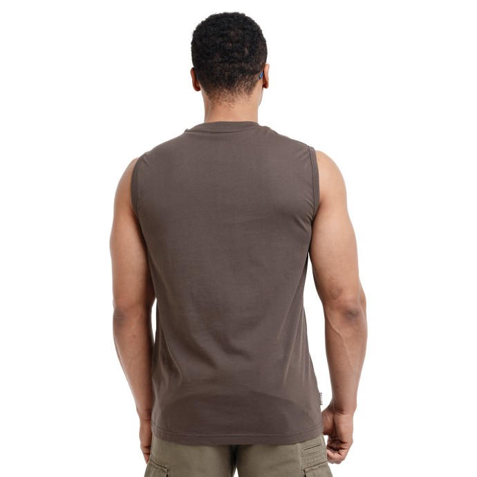 Bushman Tank Top Mut Dark Brown
