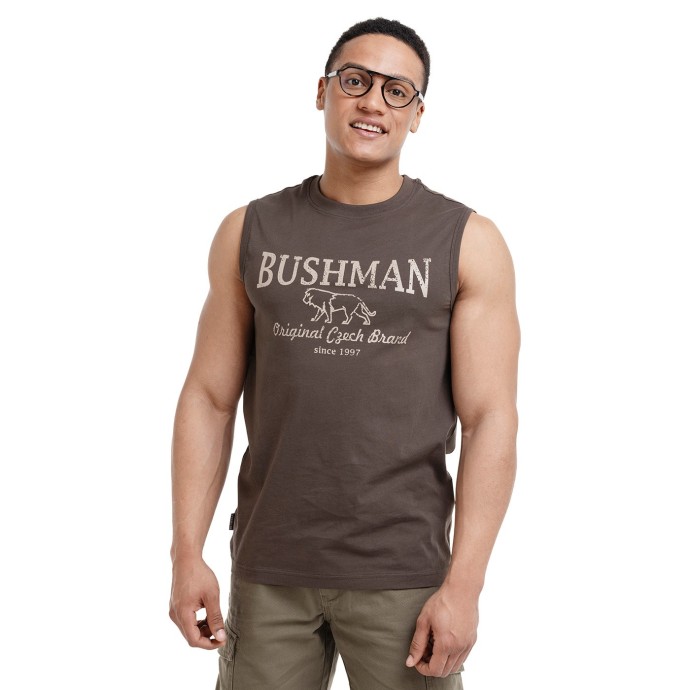 bushman tank top Mut dark brown