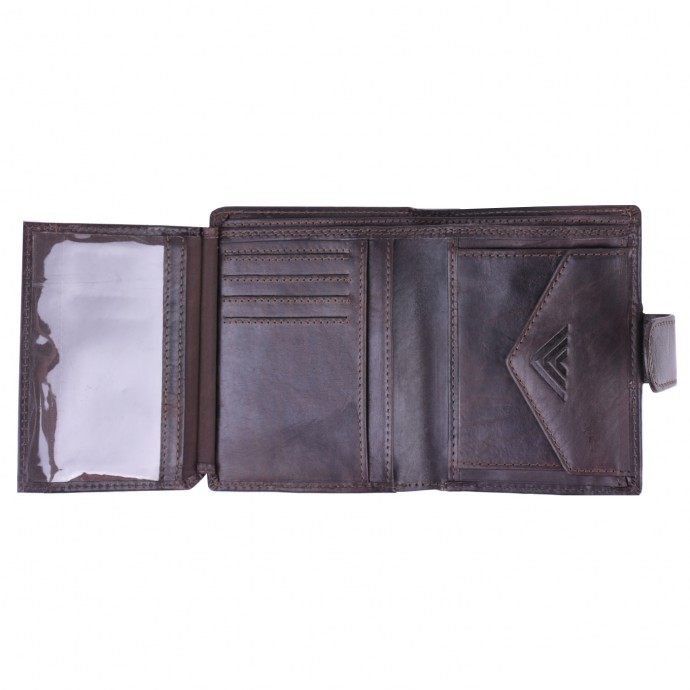 Bushman Wallet Kasane Dark Brown