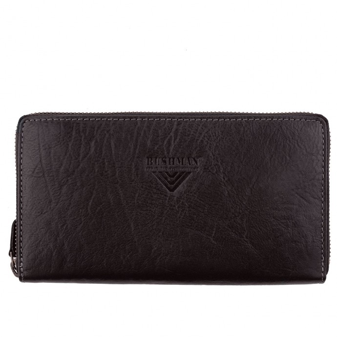 bushman wallet Kawi dark brown