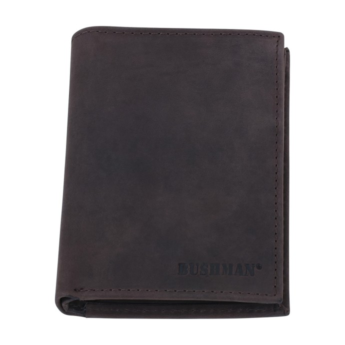 bushman wallet Tugela dark brown