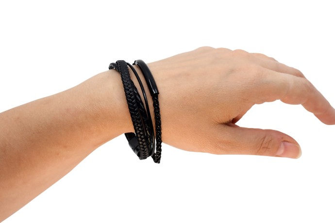 Bushman Women's Bracelet Sasi Black