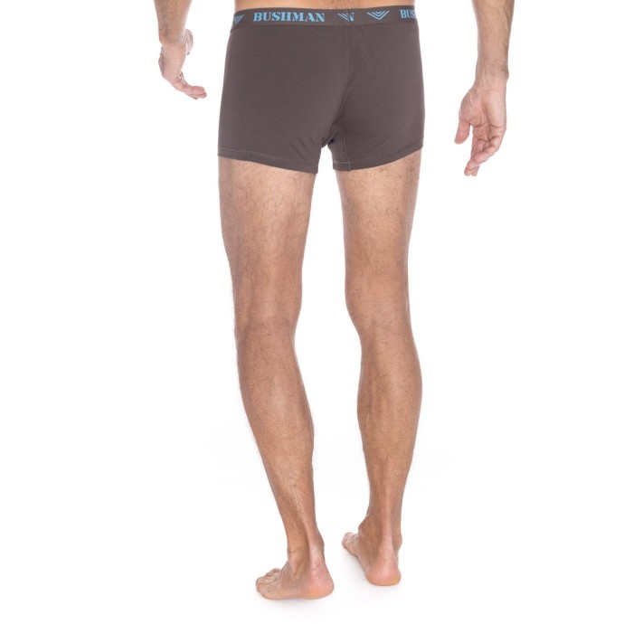 Bushman Shorts Edward 3Pack Dark Brown/dark Grey/light Blue