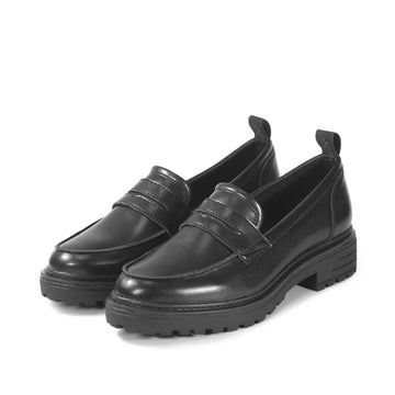 bussola Arezzo Platform Loafers (Nero)