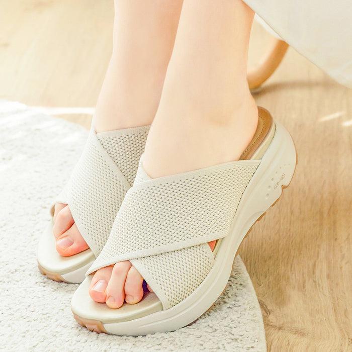 Bussola BMS 2.0 Cross Straps Slide Sandals (Chalk)