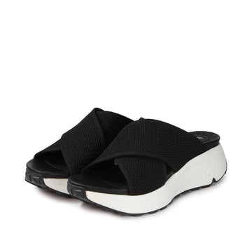 bussola BMS 2.0 Cross Straps Slide Sandals (Nero)