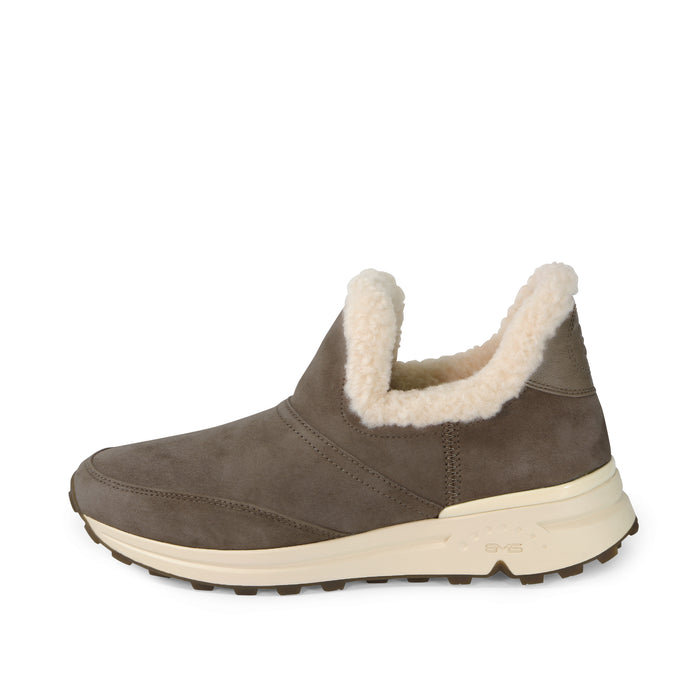 Bussola BMS Furry Ankle Boots (Taupe)