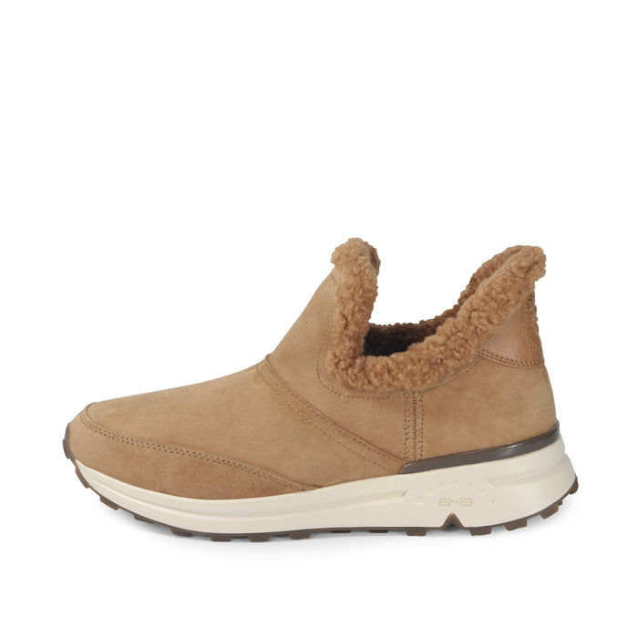 Bussola BMS Furry Ankle Boots (Toffee)
