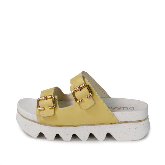 Bussola Capri Buckle Strap Slide Sandals (Jojoba)