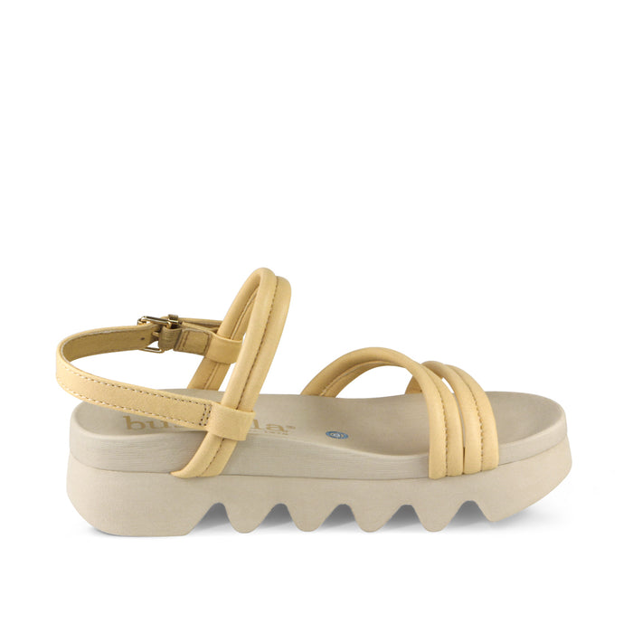 Bussola Capri Strappy Sandals (Butter)