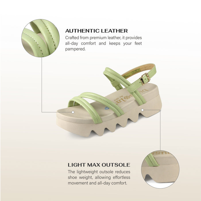 Bussola Capri Strappy Sandals (Sage)
