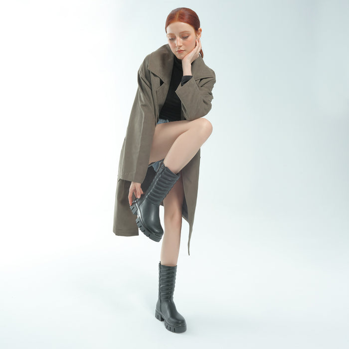 Bussola Corvara Puffy Mid-Calf Boots (Nero)