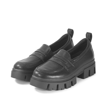 bussola Corvara Track Sole Loafers (Nero)