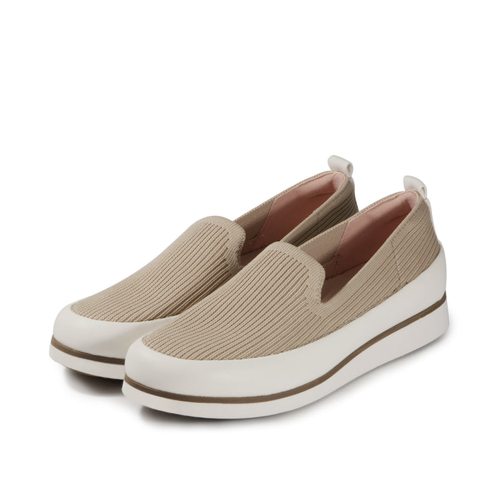 Bussola Koln Knit Slip-On Shoes (Doeskin)