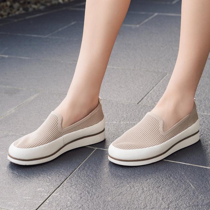 Bussola Koln Knit Slip-On Shoes (Doeskin)
