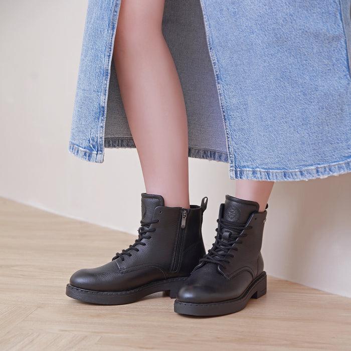 Bussola Roma Ice-Grip Ankle Boots (Nero)