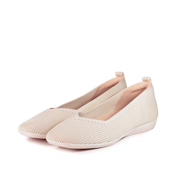 bussola Vicenza Knit Ballet Flats (Angora)