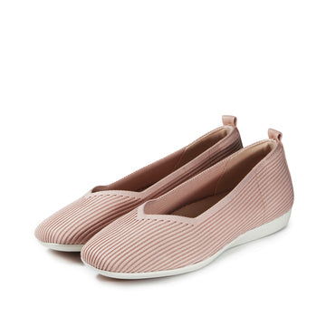 bussola Vicenza Knit Ballet Flats (Rose)