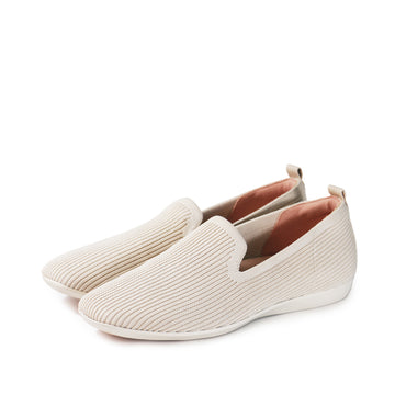 bussola Vicenza Knit Flat Shoes (Angora)