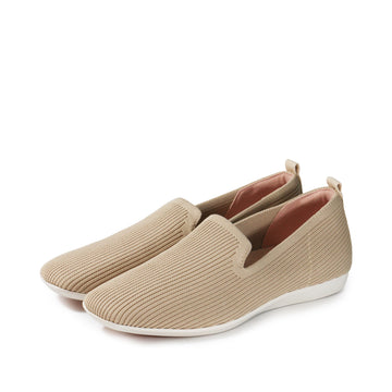 bussola Vicenza Knit Flat Shoes (Doeskin)