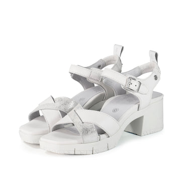 bussola Volterra Slingback Heel Sandals (Cotton)