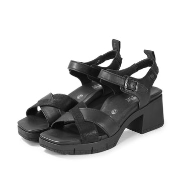 bussola Volterra Slingback Heel Sandals (Nero)