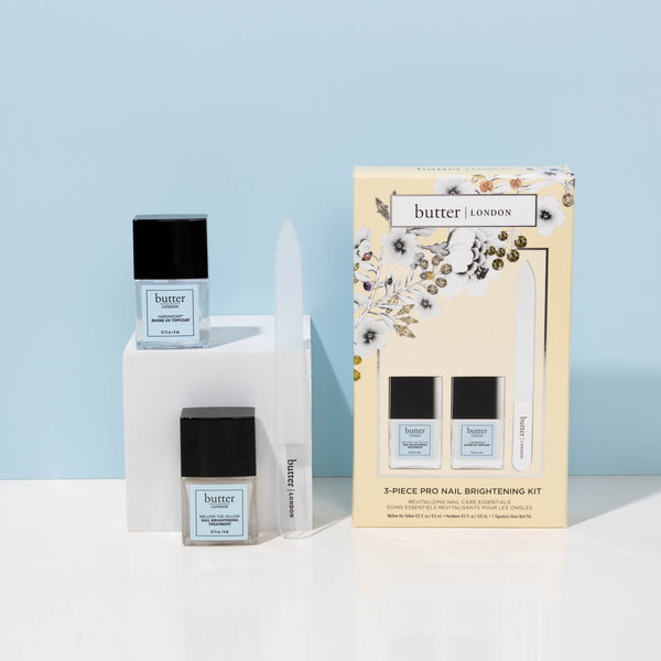 Butter London 3-piece Pro Nail Brightening Kit