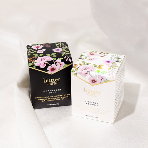 Butter London Blooms & Fizz Manicure Candle Duo