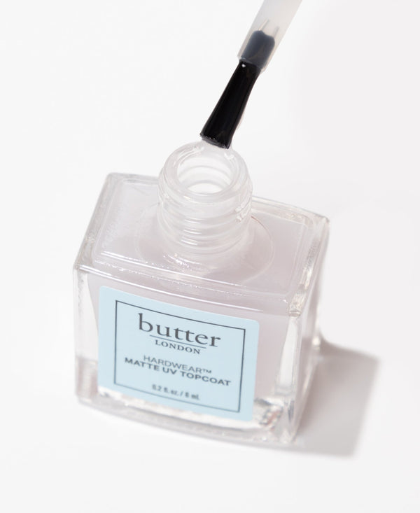 Butter London Hardwear Matte Uv Topcoat 0.2 Fl Oz