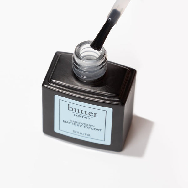 Butter London Hardwear Matte Uv Topcoat – Blackout Limited Edition 0.2 Fl Oz