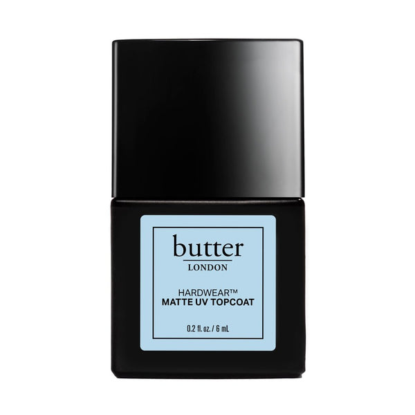 butter london Hardwear matte uv topcoat – blackout limited edition 0.2 fl oz