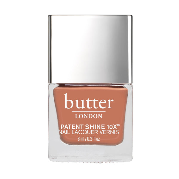 butter london Patent shine 10x nail lacquer - blushing terracotta 0.2 fl oz