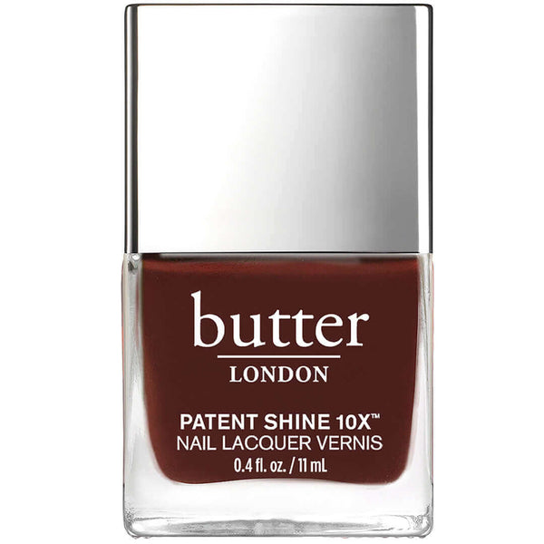 butter london Patent shine 10x nail lacquer - boozy chocolate 0.4 fl oz