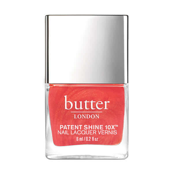 butter london Patent shine 10x nail lacquer - empire red 0.2 fl oz