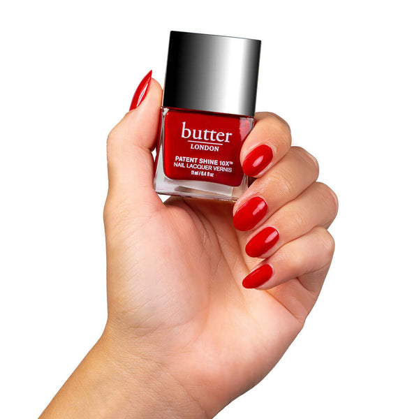 Butter London Patent Shine 10x Nail Lacquer - Her Majesty's Red 0.4 Fl Oz