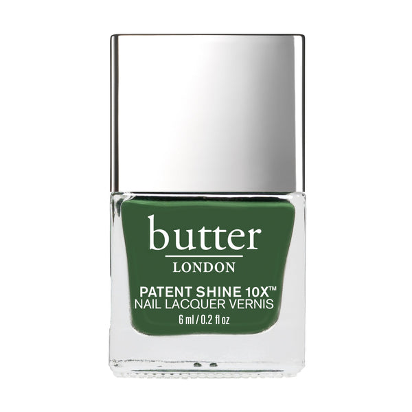 butter london Patent shine 10x nail lacquer - oxford moss 0.2 fl oz
