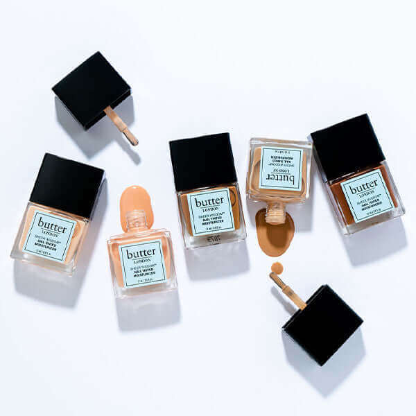 Butter London Sheer Wisdom Nail Tinted Moisturizer - Medium 0.4 Fl Oz