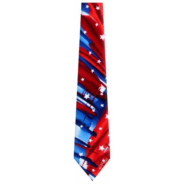 buy your ties 4th of July New York At Night Red Style: JG-7859