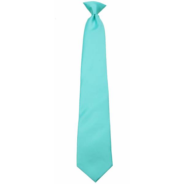 buy your ties Aqua Blue XL Clip on Tie Style: XL-CLIPON-ADF-42