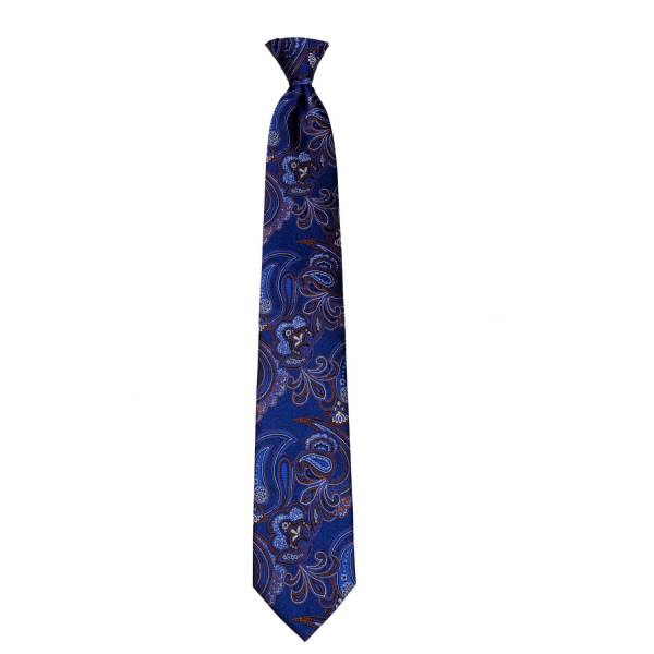 buy your ties Blue Paisley Clip On Tie Style: CLIPON-135