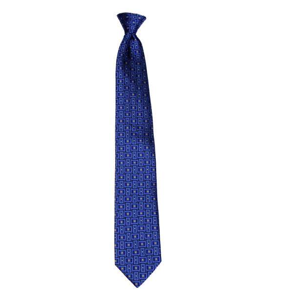 buy your ties Blue Pattern Clip On Tie Style: CLIPON-132