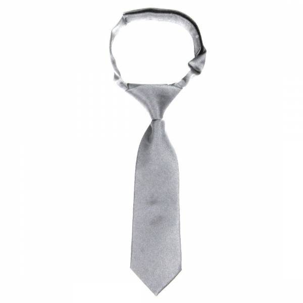 buy your ties Boys Velcro Tie Gray Style: B-VEL-ADF-12