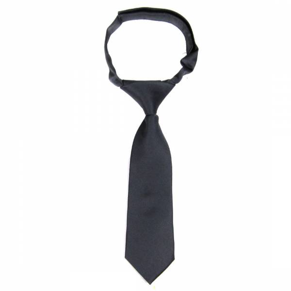 buy your ties Boys Velcro Tie Gray Style: B-VEL-ADF-29