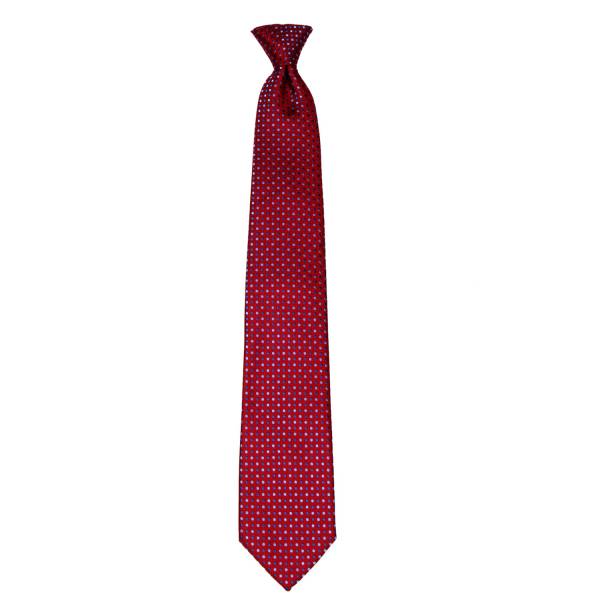 buy your ties Burgundy Dot Clip On Tie Style: CLIPON-126